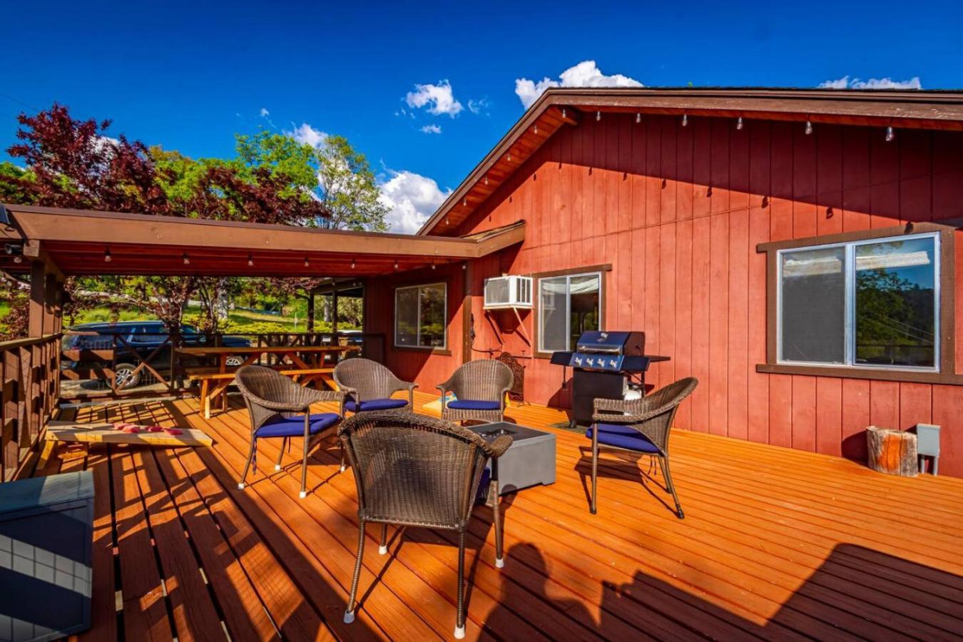 10-Acre Forest Villa, Single Floor, Hot Tub, Patio Oakhurst Exterior foto