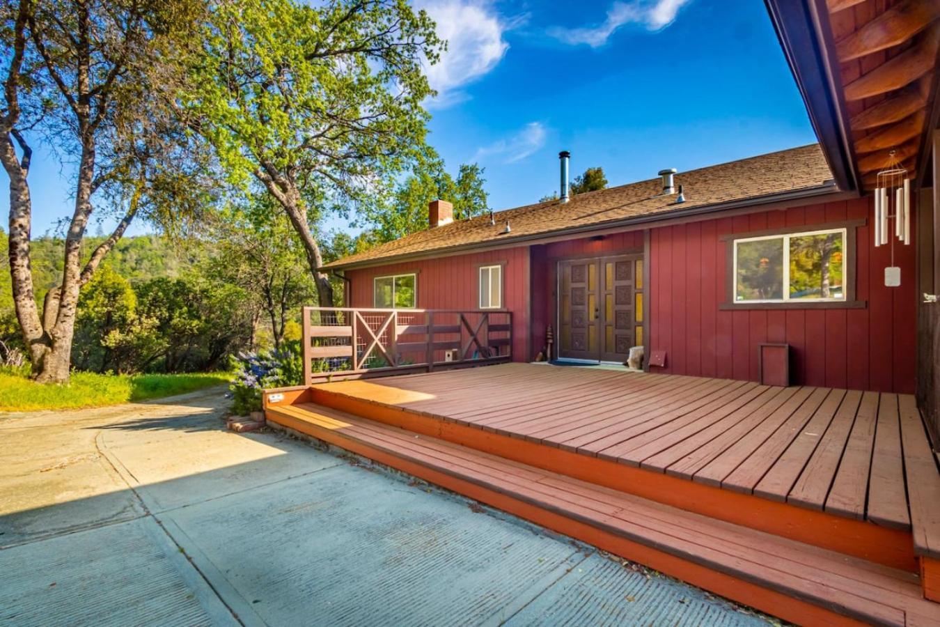 10-Acre Forest Villa, Single Floor, Hot Tub, Patio Oakhurst Exterior foto