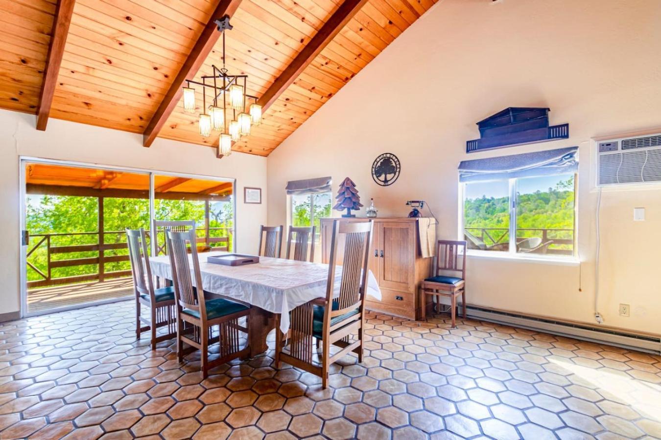 10-Acre Forest Villa, Single Floor, Hot Tub, Patio Oakhurst Exterior foto